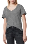 ALLSAINTS MIA LIN STRIPE T-SHIRT,WM902S