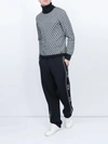 Valentino Vltn Viscose Blend Knit Track Pants