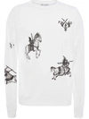 JW ANDERSON CAMELOT PRINT LONG-SLEEVE T-SHIRT