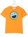 NATASHA ZINKO LAUGHING SMILE CREW NECK T-SHIRT