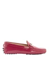 TOD'S DOUBLE T PATENT LEATHER LOAFERS