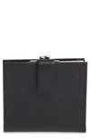 LONGCHAMP 'LE FOULONNE' PEBBLED LEATHER WALLET,L4961021047