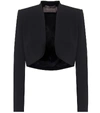 MAX MARA SAMURAI CROPPED CADY JACKET,P00479165