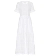 Loveshackfancy Edie Cotton Maxi Dress In White
