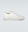 Christian Louboutin Louboutin Sneakers Louis Junior Mens Leather White In White