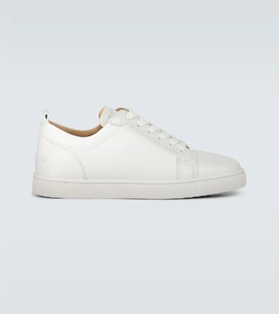 Christian Louboutin Louis Junior Sneakers In White