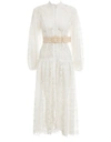 ZIMMERMANN BELTED LONG DRESS,ZIMY7NH6OWH