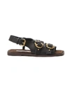 STELLA MCCARTNEY STELLA MCCARTNEY BUCKLED STRAP SANDALS