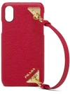 PRADA SAFFIANO LEATHER COVER IPHONE X AND XS CASE