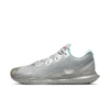 Nike Court Air Zoom Vapor Cage 4 Mens Hard Court Tennis Shoe In Silver