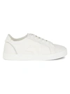 Dolce Vita York Lace-up Platform Sneaker In White Leather