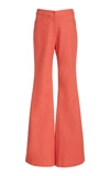 ALEXIS EMERSON LINEN FLARED PANTS,807360