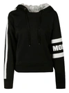 MONCLER SLEEVE LOGO PRINT HOODIE,11385397