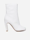 MAISON MARGIELA TABI LEATHER ANKLE BOOTS