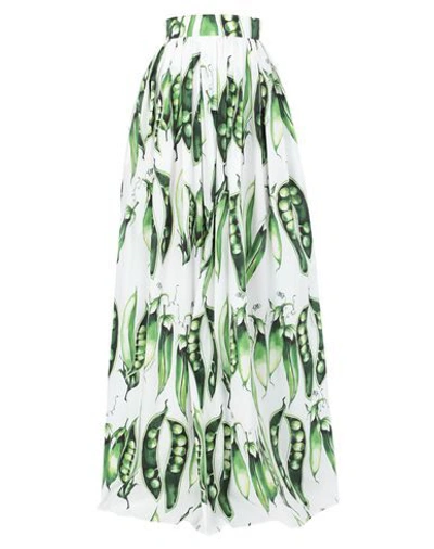 Dolce & Gabbana Long Skirts In White