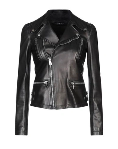 Gucci Biker Jacket In Black
