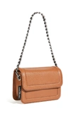 The Marc Jacobs Mini Cushion Bag In Brown