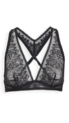 CALVIN KLEIN UNDERWEAR CK WAVE LACE UNLINED BRALETTE