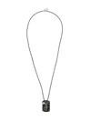ALEXANDER MCQUEEN CAMOUFLAGE IDENTITY TAG NECKLACE