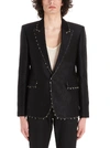 SAINT LAURENT CHAINETTE BLAZER,11385545