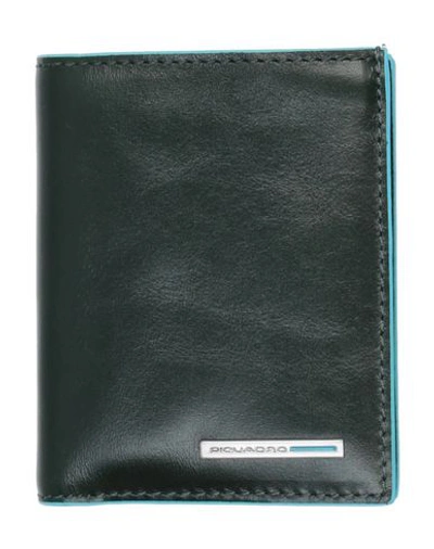 Piquadro Wallet In Dark Green