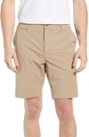 Faherty Belt Loop All Day Hybrid Shorts In Khaki
