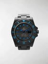 Mad Paris Rolex Submariner 46mm In Black Aqua Blue