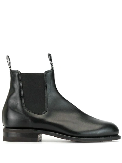 R.m.williams R.m. Williams Black Yearling Comfort Craftsman Chelsea Boots