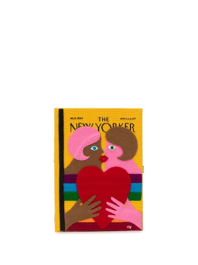 Olympia Le-tan The New Yorker Book Clutch In Yellow