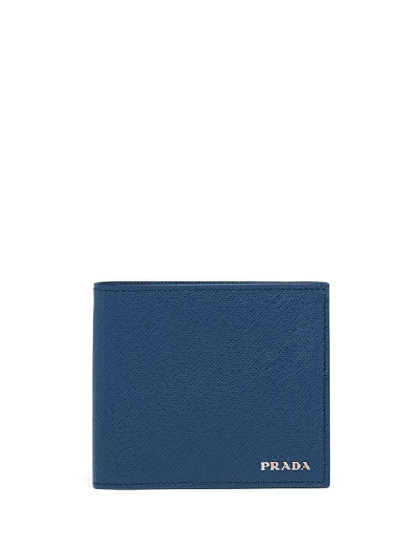 prada saffiano blue