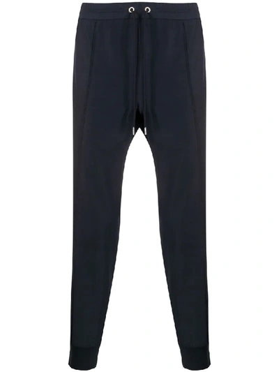Moncler Drawstring Track Trousers In Blue