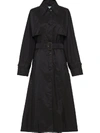 PRADA BELTED MIDI TRENCH COAT