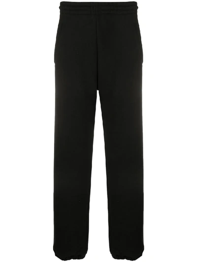 Acne Studios Reversed Logo Track Pants In Black