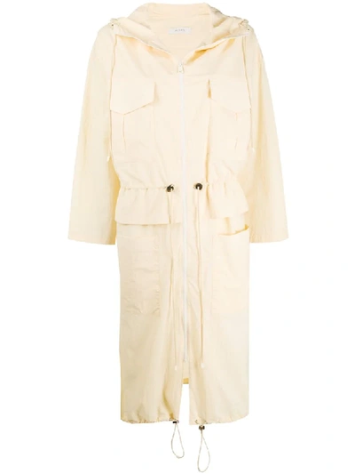 Aeron Drawstring Waist Jacket In Yellow