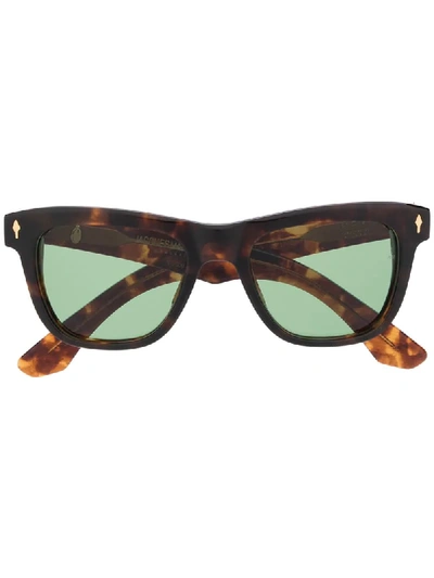 Jacques Marie Mage Tortoiseshell Tinted Sunglasses In Brown