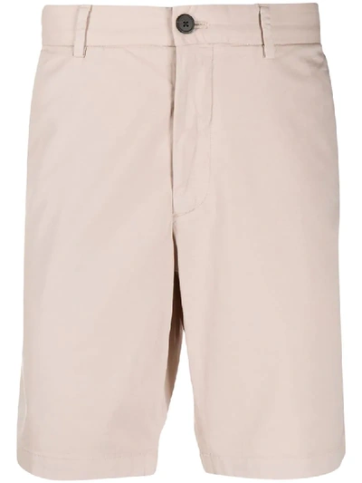 Theory Classic Chino Shorts In Pink