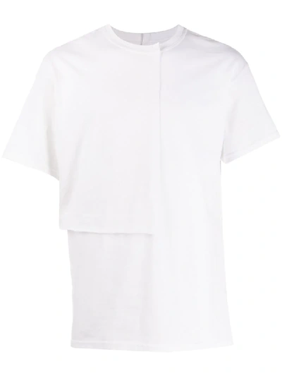 Corelate Layered T-shirt In White