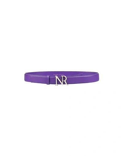 Nina Ricci Belt In Purple