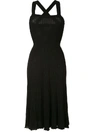 ALEXIS BESS MIDI DRESS