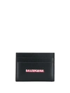 BALENCIAGA LOGO-PRINT CARDHOLDER