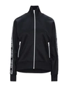 KENZO KENZO WOMAN SWEATSHIRT BLACK SIZE S POLYAMIDE, COTTON, ELASTANE, POLYESTER,12470627XQ 4