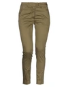 Dondup Pants In Military Green
