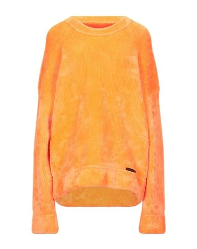 Alexander Wang Sweater In Orange