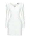 Msgm Short Dress In White