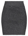 Alberta Ferretti Midi Skirts In Black