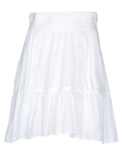 Isabel Marant Étoile Mini Skirts In White