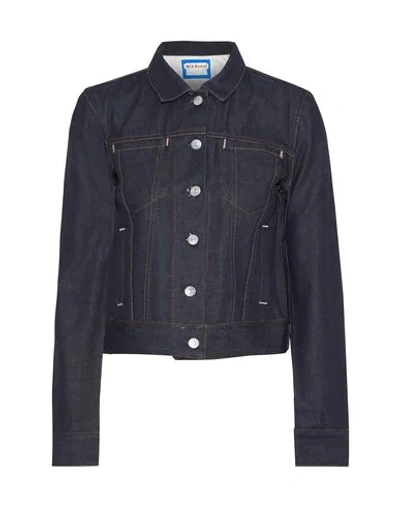 Acne Studios Denim Outerwear In Blue