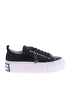MCQ BY ALEXANDER MCQUEEN MCQ SNEAKERS IN BLACK AND WHITE