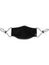 Mostly Heard Rarely Seen Pinstripe Face Mask In Black