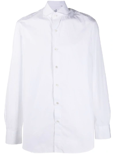 FINAMORE 1925 NAPOLI SLIM-FIT LONG-SLEEVED SHIRT